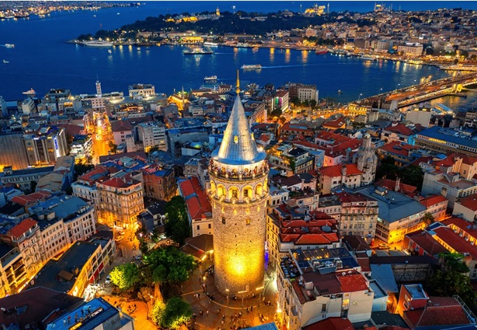Galata Tower and the Golden Horn